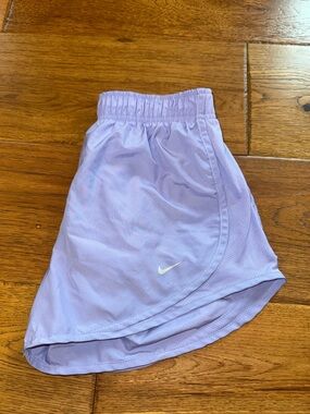 Nike Lilac/White Dri-FIT Athletic Shorts